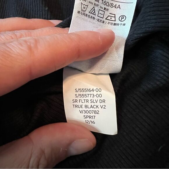 Gap black ribbed sleeveless midi dress - Picture 5 of 8